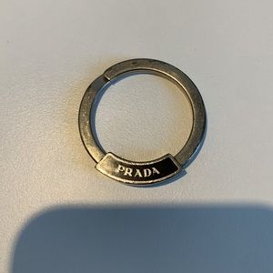 Prada key ring